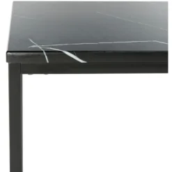 Baize Console Table - Black - Safavieh