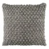 20"x20" Oversize Janan Knit Square Throw Pillow Dark Gray - Safavieh -Safavieh Sales Store GUEST 951ab542 ffa4 44e3 ae38 7f23e54e5f0e