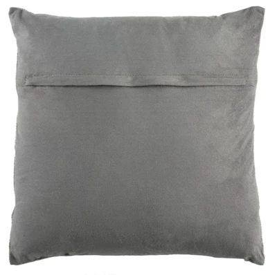 Kent Cowhide Pillow - Grey/White/Beiger - 20" X 20" - Safavieh 4 Kent Cowhide Pillow - Grey/White/Beiger - 20" X 20" - Safavieh - Image 2