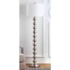 58.5" Reflections Stacked Ball Floor Lamp (Includes LED Light Bulb) Nickel - Safavieh -Safavieh Sales Store GUEST 987d9739 a600 4eab a701 35dd2d07fc5f
