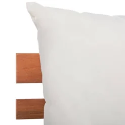 5pc Granton Living Set Teak/Beige - Safavieh -Safavieh Sales Store GUEST 9b9d4b3b ecf9 4bae 85a4 9b8f80f9fcc5