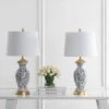 Set Of 2 Kaeden Table Lamp (Includes LED Light Bulb) Black/White - Safavieh 1 Set Of 2 Kaeden Table Lamp (Includes LED Light Bulb) Black/White - Safavieh -Safavieh Sales Store GUEST 9ce28159 2870 4e7b 959b 54700479dace