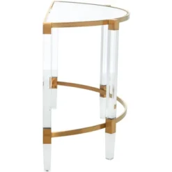 Anabelle Acrylic Console Table - Safavieh -Safavieh Sales Store GUEST a11ebbd9 d230 4c62 b6a7 20957616d4b0
