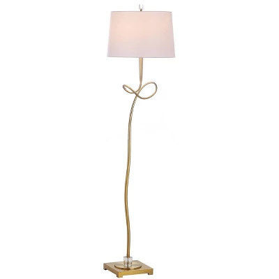 66.5" Liana Floor Lamp Gold (Includes CFL Light Bulb) - Safavieh 4 66.5" Liana Floor Lamp Gold (Includes CFL Light Bulb) - Safavieh - Image 2