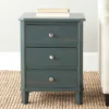 Joe End Table With Storage Drawers- Dark Teal - Safavieh -Safavieh Sales Store GUEST a1dfbb12 091f 40b7 8023 4c9dca2bd33f