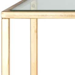 Inga Console Table - Gold/Glass - Safavieh -Safavieh Sales Store GUEST a2dc1c0b d106 41ba 9141 0e59dfff3e6e