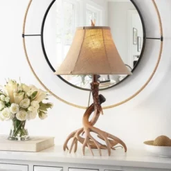 (Set Of 2) 25.5" Sundance Faux Antler Table Lamps Brown (Includes CFL Light Bulb) - Safavieh -Safavieh Sales Store GUEST a34df379 f514 49d0 a103 e17c17d0c00c