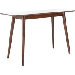 Sasharose Makeup Table - Walnut - Safavieh -Safavieh Sales Store GUEST a4de9d95 d082 4d85 8eee 43b829a6dd26