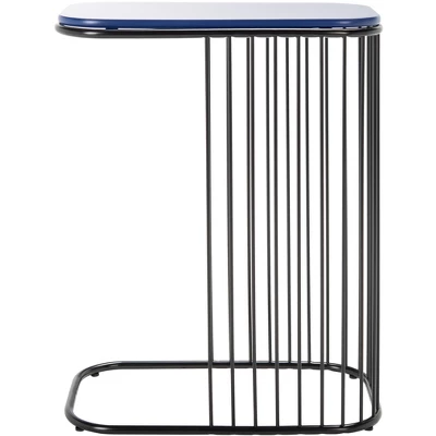 Stafford Side Table - Blue/Black - Safavieh 5 Stafford Side Table - Blue/Black - Safavieh - Image 3