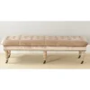 Barney Tufted Bench W/ Brass Nail Heads - Safavieh -Safavieh Sales Store GUEST a74db1a2 251c 4d77 b1b7 a413a07f7599