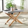 Alten Side Table - Natural/Gray - Safavieh -Safavieh Sales Store GUEST a8d45308 2e2d 47e6 87c9 1d2e3394cd26