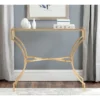 Alphonse Console - Gold/Glass - Safavieh -Safavieh Sales Store GUEST b0df4f64 6355 44b5 a0c4 98c282a3332a