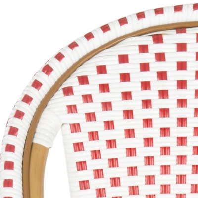 Salcha Indoor Outdoor French Bistro Side Chair (Set Of 2) - Safavieh 7 Salcha Indoor Outdoor French Bistro Side Chair (Set Of 2) - Safavieh - Image 5