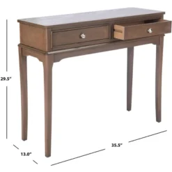 Opal 2 Drawer Console Table - Safavieh -Safavieh Sales Store GUEST b6b1ff56 cc92 4709 8ec3 b021e35e0d62