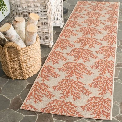 Torcy Outdoor Rug - Beige / Terracotta - Safavieh 3 Torcy Outdoor Rug - Beige / Terracotta - Safavieh