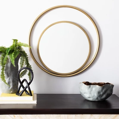 Wonder Mirror - Brushed Brass - Safavieh 3 Wonder Mirror - Brushed Brass - Safavieh