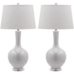 Blanche Gourd Lamp (Set Of 2) - Safavieh -Safavieh Sales Store GUEST ba4a34be cd80 4a8f 81e2 b315dfb4048e