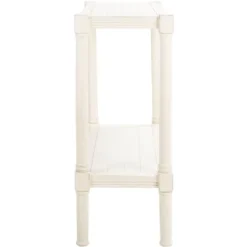 Rafiki Console Table - Distressed White - Safavieh -Safavieh Sales Store GUEST bac50d0c 3077 4ec8 becd 4f66355e60bf