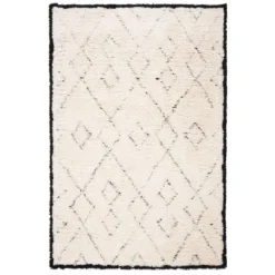 Rosalina Rug Ivory/Black - Safavieh -Safavieh Sales Store GUEST bb00b904 a019 44d2 b6a6 53e37258863c