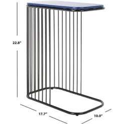 Stafford Side Table - Blue/Black - Safavieh 15 Stafford Side Table - Blue/Black - Safavieh -Safavieh Sales Store GUEST bcf5804a 9aa9 4416 825c f0b433ecf647