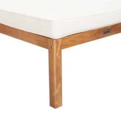 Pratia 5pc Outdoor Set - Natural/Beige - Safavieh -Safavieh Sales Store GUEST bed3721d ea66 4537 87d4 2cd76d848917