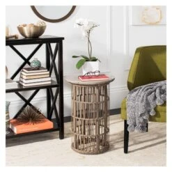 Fane Modern Concrete Round Side Table - Dark Gray - Safavieh 7 Fane Modern Concrete Round Side Table - Dark Gray - Safavieh -Safavieh Sales Store GUEST c09c59d5 e2b0 4721 995a 430b80256fa8