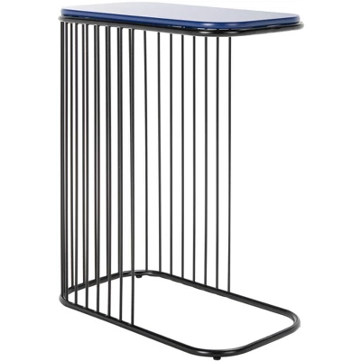 Stafford Side Table - Blue/Black - Safavieh 6 Stafford Side Table - Blue/Black - Safavieh - Image 4