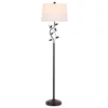 Rudy Iron Floor Lamp (Includes LED Light Bulb) Black - Safavieh -Safavieh Sales Store GUEST cdd3d8aa 5fee 435e 839a 228265c772bd