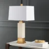 Rozella Alabaster 29.5-Inch H Table Lamp - White/Gold - Safavieh 2 Rozella Alabaster 29.5-Inch H Table Lamp - White/Gold - Safavieh -Safavieh Sales Store GUEST cec6747e 32b6 4758 8ee0 c0d6faa5ddaf