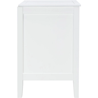 Tegan 2 Drawer Nighstand - White - Safavieh 6 Tegan 2 Drawer Nighstand - White - Safavieh - Image 4