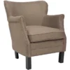 Jenny Arm Chair W/ Nail Heads - Safavieh -Safavieh Sales Store GUEST d2d53dde 1791 49eb a32e 8020d5de36d7