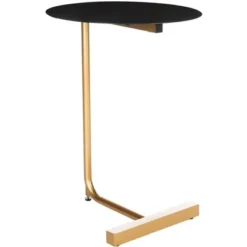 Haylee Round Side Table - Safavieh -Safavieh Sales Store GUEST d3e638de a22b 42a8 a2ff 26674728a5db