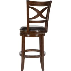 Santino Swivel Bar Stool - Safavieh -Safavieh Sales Store GUEST d58a938a c290 49a3 96c8 fc0748d2bcbc