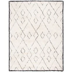 Rosalina Rug Ivory/Black - Safavieh -Safavieh Sales Store GUEST da5e2084 c243 48b6 92dc 2a635fd0e1de