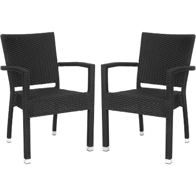 Kelda Stacking Arm Chair (Set Of 2) - Safavieh 11 Kelda Stacking Arm Chair (Set Of 2) - Safavieh - Image 9