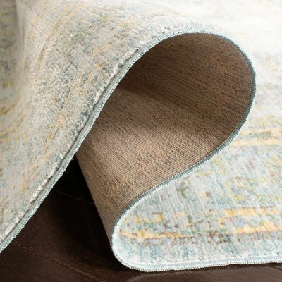 2'3"x8' Runner Valencia Rug Light Blue/Turquoise - Safavieh 5 2'3"x8' Runner Valencia Rug Light Blue/Turquoise - Safavieh - Image 3