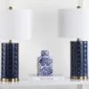 Roxanne Table Lamp (Set Of 2) - Navy - Safavieh -Safavieh Sales Store GUEST e4499234 3ba4 4873 bf69 19d3adae2679