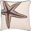 Lucky Star Pillow (Set Of 2) - Ecru - 18" X 18" - Safavieh -Safavieh Sales Store GUEST e649a016 7d35 4ea5 afab d10e05367722