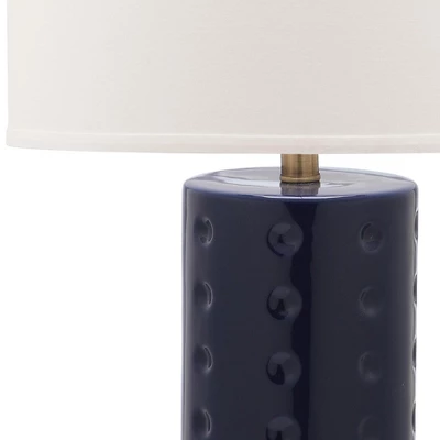 Roxanne Table Lamp (Set Of 2) - Navy - Safavieh 5 Roxanne Table Lamp (Set Of 2) - Navy - Safavieh - Image 3