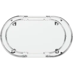 Lennon Acrylic Bar Trolley - Chrome - Safavieh -Safavieh Sales Store GUEST e9d582dd 7f16 4984 bee1 a6f4b045228f