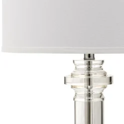 30" Nina Crystal Column Lamp Clear (Includes CFL Light Bulb) - Safavieh 9 30" Nina Crystal Column Lamp Clear (Includes CFL Light Bulb) - Safavieh -Safavieh Sales Store GUEST ef46f71c 140d 44f1 b4d1 52aba661ac61