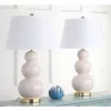 Set Of 2 Pamela Triple Gourd Lamp (Includes LED Light Bulb) Light Gray - Safavieh 2 Set Of 2 Pamela Triple Gourd Lamp (Includes LED Light Bulb) Light Gray - Safavieh -Safavieh Sales Store GUEST f3101f9a 5277 4fa5 957c b6b40c17dcdc
