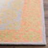 2'x3' Leaf Hooked Accent Rug Orange/Silver - Safavieh -Safavieh Sales Store GUEST f35a4ca4 f13d 41ed ac26 33512f769f9c