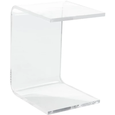 Upton Acrylic Side Table - Clear - Safavieh 5 Upton Acrylic Side Table - Clear - Safavieh - Image 3