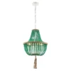 3-Light Lush Kristi Beaded Pendant Emerald - Safavieh -Safavieh Sales Store GUEST f6a79d9f 86fd 47da ada6 3e441e4e2a05